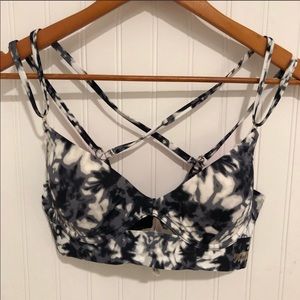 Victoria’s Secret-pink  camouflage tie dye bra